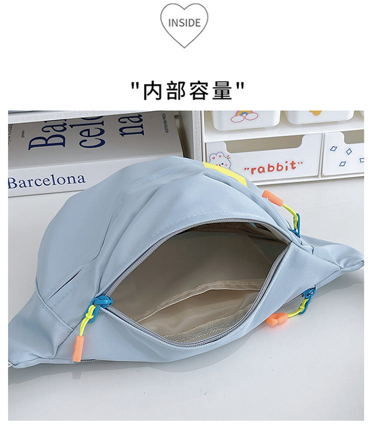 致青春 | 背包女ins新款高級感輕便防潑水肩包男士戶外運動簡約胸包「8072-115」24.05-3