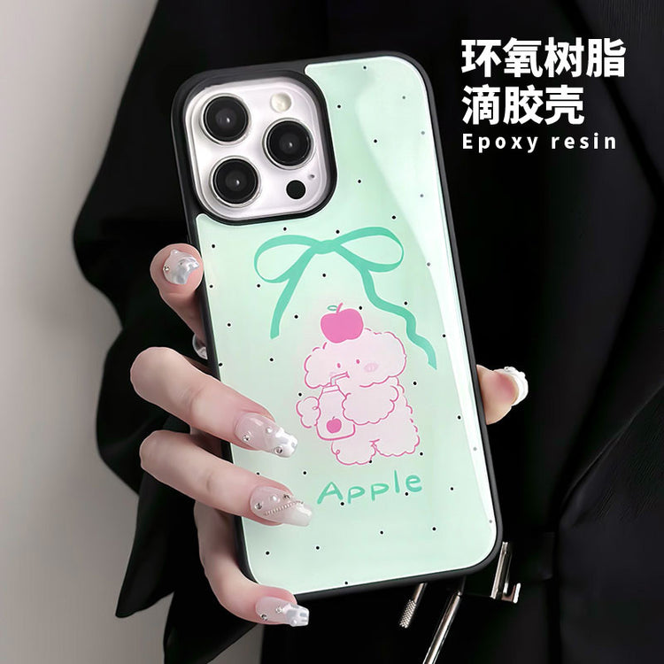手機殼|蘋果15Promax適用iPhone14滴膠殼13華為mate60pro手機殼卡通「WL0082」24.08-2