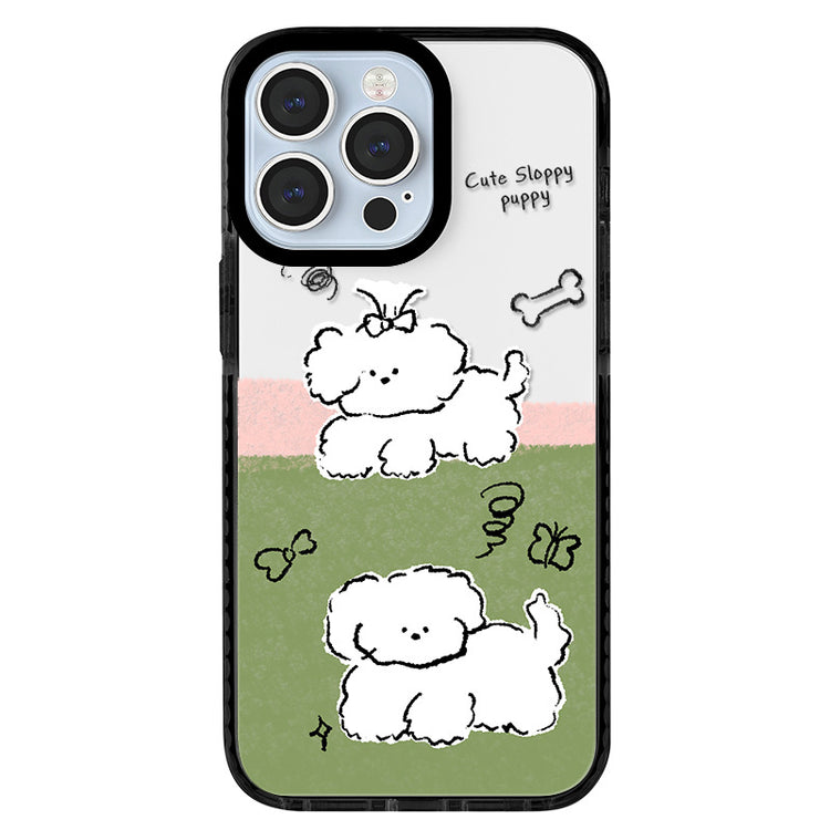 手機殼|iPhone16光油壓克力15plus卡通手機殼蘋果13Promax適用12Pro「LR1842」25.09-1