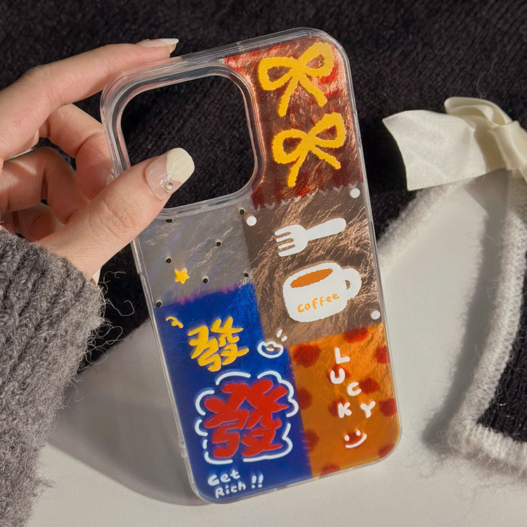 手機殼|iPhone16手機殼14Pro蘋果15Promax批發13卡通12適用11冰川紋「LR1356」24.12-4