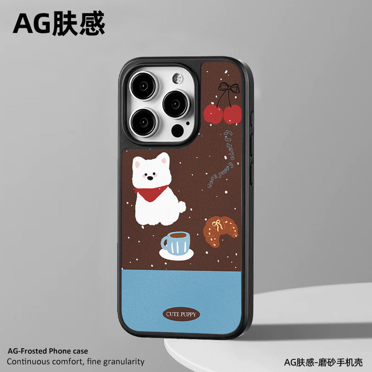 手機殼|iPhone14pro適用13/12Promax蘋果16手機殼磁吸AG磨砂碳纖紋15「LR1422」25.04-2