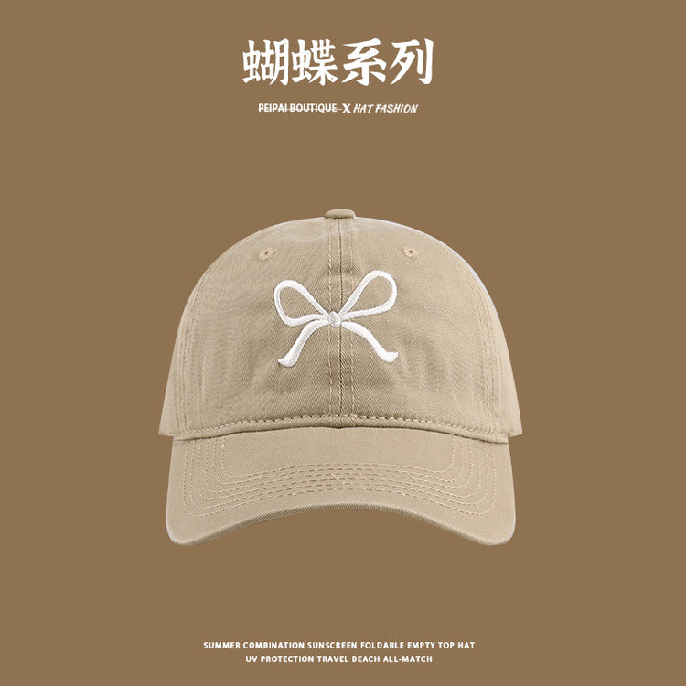 流行帽子|帽子防曬帽夏季女戶外防紫外線遮陽帽遮臉日系小清新顯臉小鴨舌帽「C4040」24.06-1