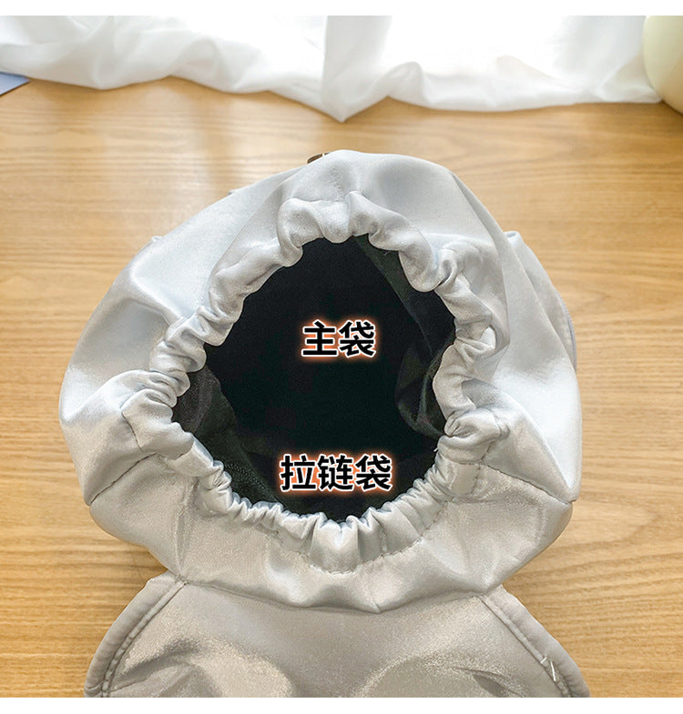 致青春|簡約小眾雙肩包質感翻蓋休閒學院風書包大容量時尚時尚女士包包「2108-121」24.12-2