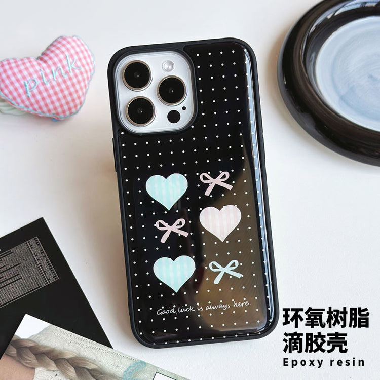 手機殼|華為mate60pro手機殼適用iPhone13滴膠ins風蘋果15/14Promax「WL0162」24.09-1