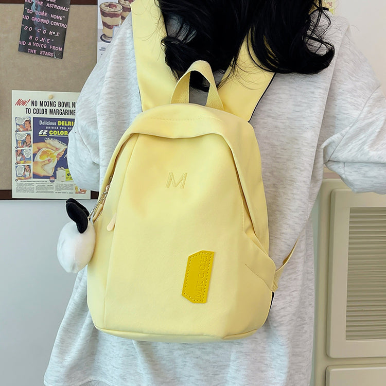 致青春 | 甜美學院風斜背雙肩包輕便簡約女大學生上課小背包可愛小書包「8770-230-2」24.03-3