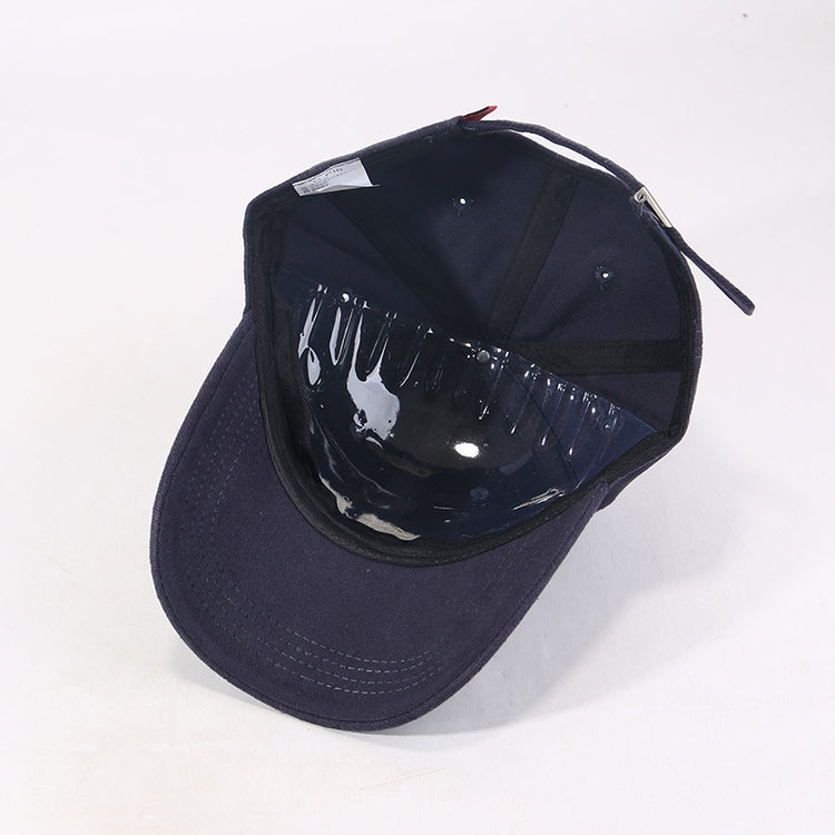 流行帽子|大頭圍顯臉小帽子女美式休閒棒球帽學生情侶百搭鴨舌帽戶外遮陽帽「C5106」25.03-3