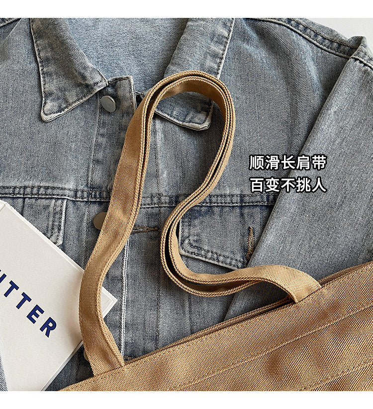 致青春|韓國文藝包女臘腸狗刺繡手提單肩包休閒時尚百搭學生托特包批發「2857-126」25.03-3