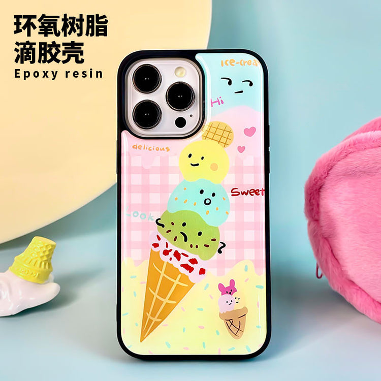 手機殼|華為mate60手機殼適用iPhone14pro滴膠殼13Promax新款蘋果15「WL0186」24.08-3