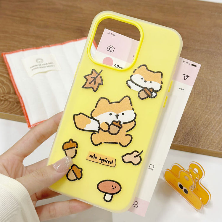 手機殼|蘋果15手機殼iPhone16適用12promax卡通13膚感果凍14二合一11「LR1711」25.07-3