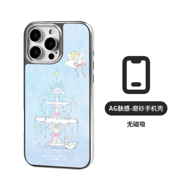 手機殼|蘋果16Promax手機殼磁吸AG磨砂碳纖紋13適用iPhone14小米15「LR1387」25.05-2