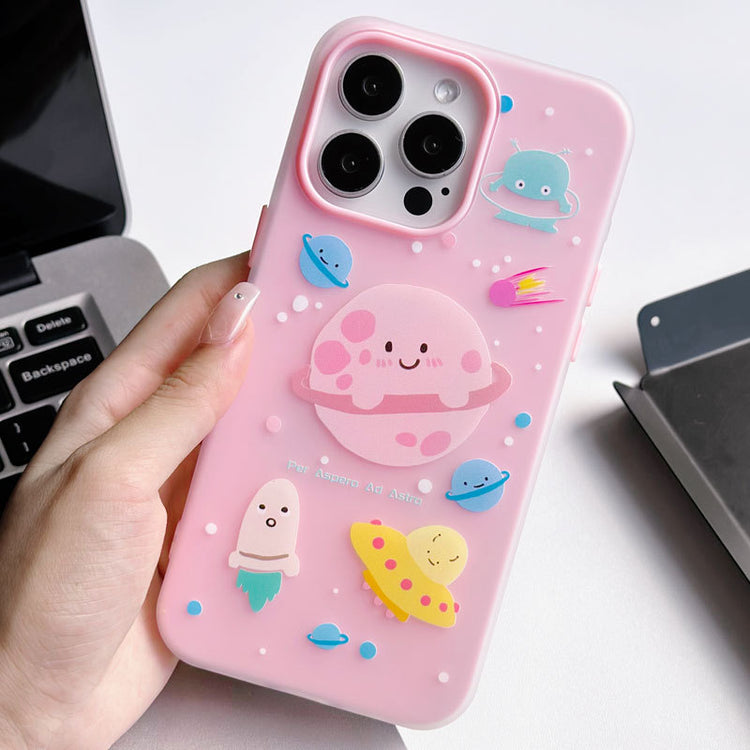 手機殼|蘋果16pro手機殼iPhone15max適用12卡通11膚感果凍14/13手繩「WL0296」25.01-2