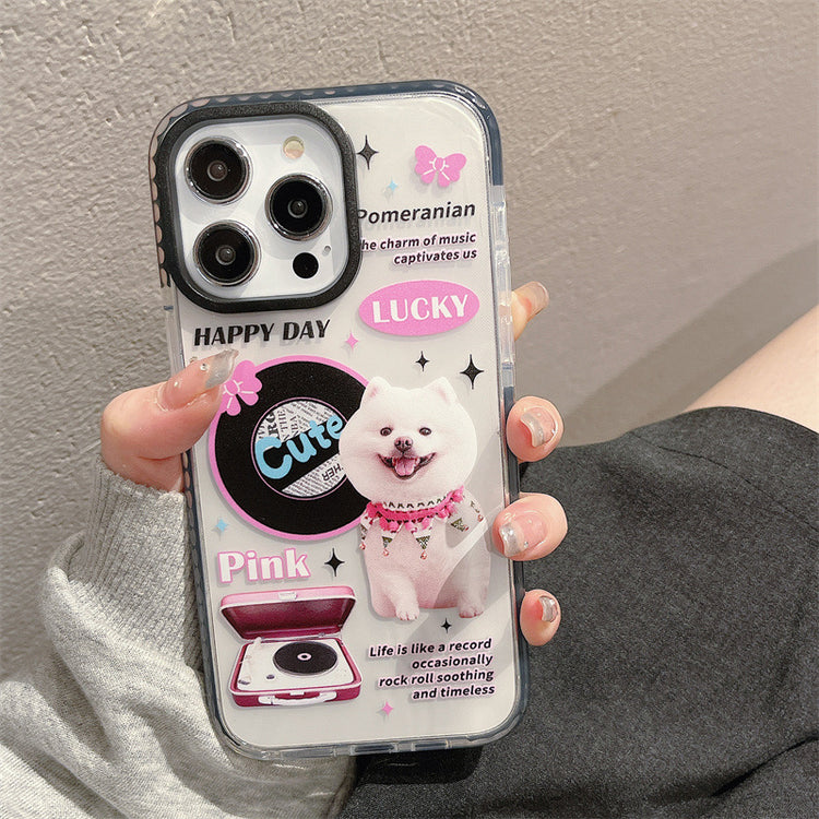 手機殼|iphone16promax手機殼14時尚蘋果15黑圈雙色殼11Pro抖音熱銷「WYB0223」24.11-3