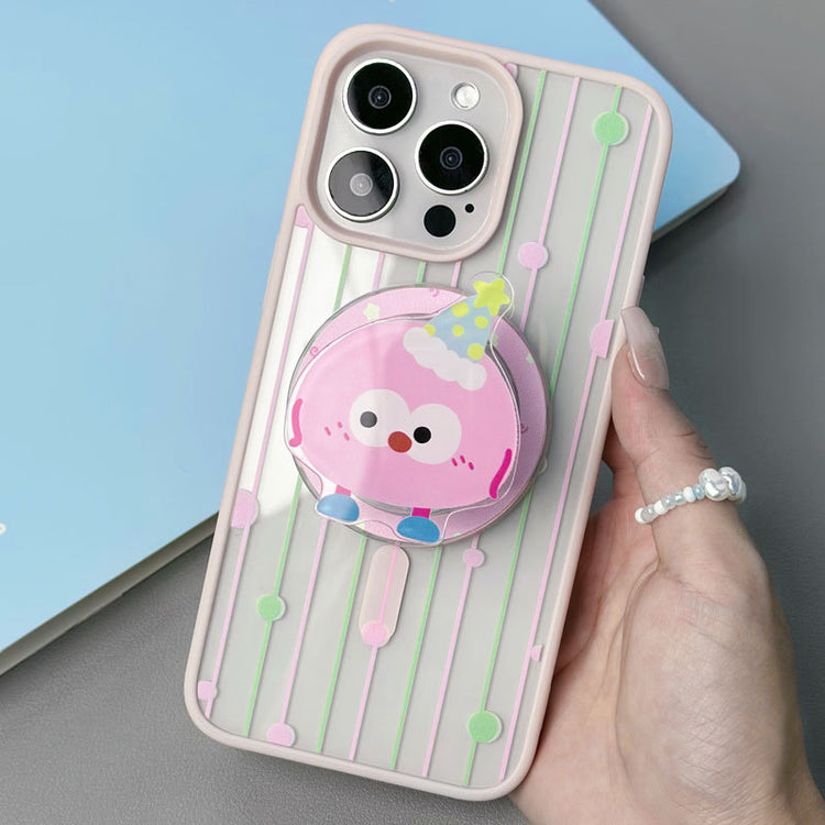 手機殼|11蘋果15手機殼適用12磁吸支架iPhone14磨砂磁吸13Promax女「LR1074」24.12-2