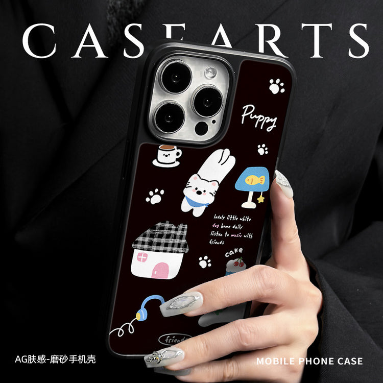 手機殼|iPhone16手機殼15蘋果14pro適用13磁吸AG磨砂碳纖紋12Promax「LR1253」25.04-2