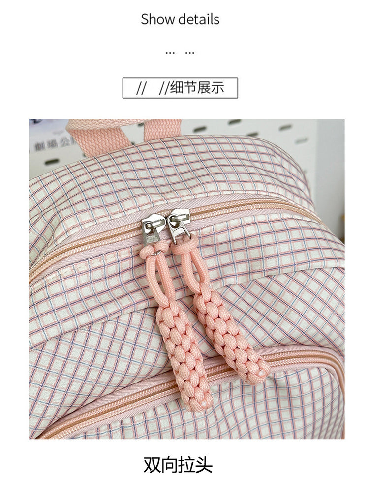 致青春 | 書包女日系森系小清新可愛背包國高中大學生上課補習雙肩包「8605-130」25.05-1