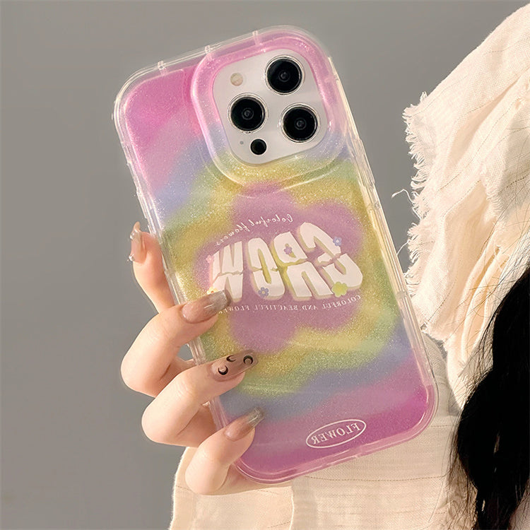 手機殼|蘋果16手機殼女iPhone15/13閃粉紙11適用12/11手鍊vivo幻影殼「LR0248」25.02-2