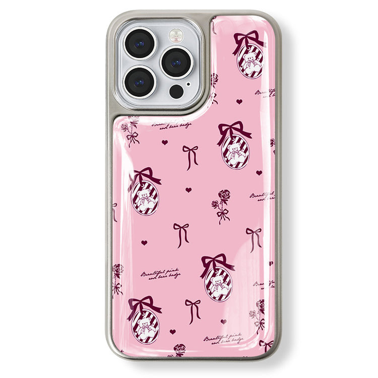 手機殼|蘋果16Proma手機殼15適用iPhone14pro電鍍銀邊滴膠13小米14「LR1417」25.03-4