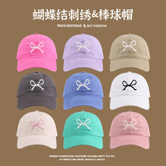 流行帽子|帽子防曬帽夏季女戶外防紫外線遮陽帽遮臉日系小清新顯臉小鴨舌帽「C4040」24.06-1