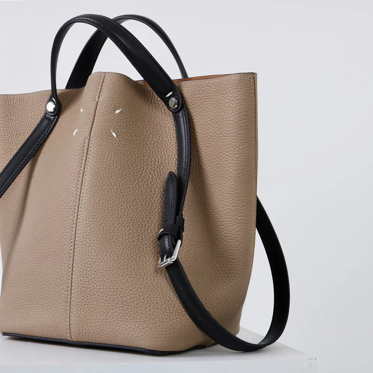 質感真皮|2025新款頭層牛皮手提托特包真皮水桶包小眾高級感腋下包時尚單肩包「2963」25.02-3