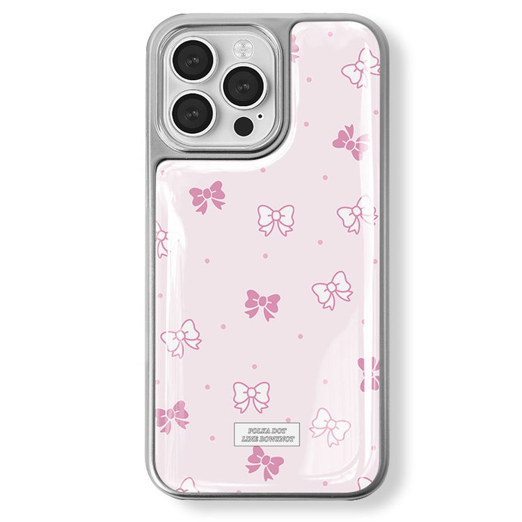 手機殼|iPhone14電鍍銀邊滴膠蘋果16手機殼15Pro適用13華為P70保護套「LR1659」25.04-5