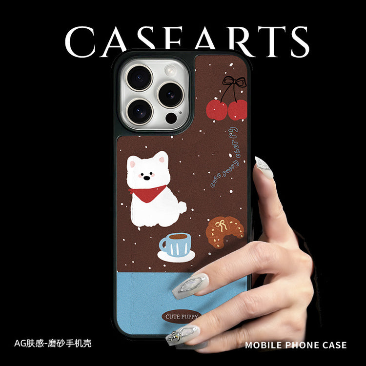 手機殼|iPhone14pro適用13/12Promax蘋果16手機殼磁吸AG磨砂碳纖紋15「LR1422」25.04-2