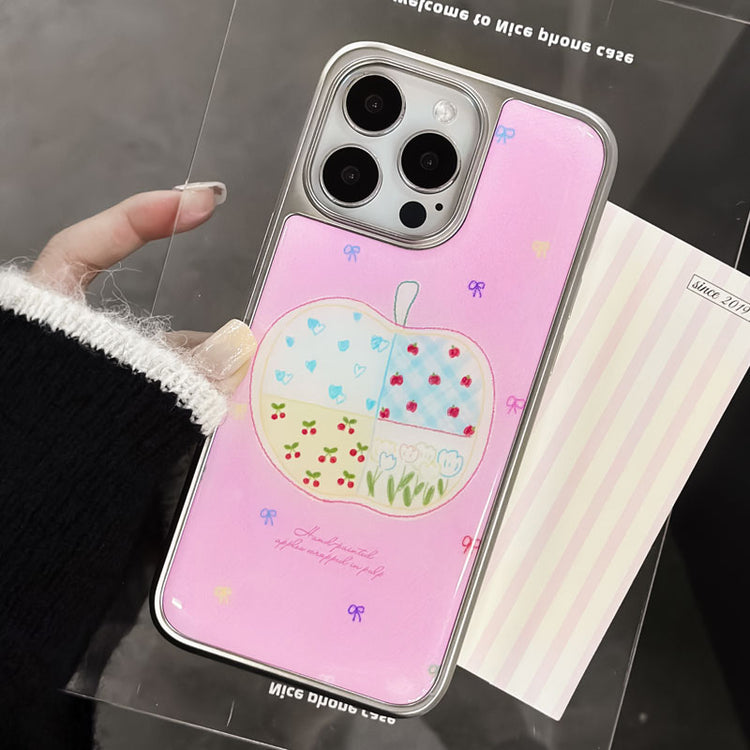 手機殼|蘋果16手機殼15ProMax電鍍銀邊滴膠適用iPhone14Pro高級感12「LR1570」25.04-4