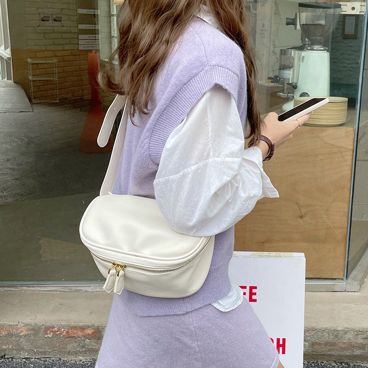 日韓流行 | 質感小眾設計2025枕頭包小包包女春夏新款潮洋氣斜挎單肩百搭包「8367」25.01-2