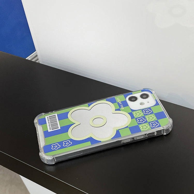 手機殼|棋盤格13適用iphone16手機殼蘋果15Pro鏡面殼華為mate60Pro手機殼「BQ2323」25.01-2