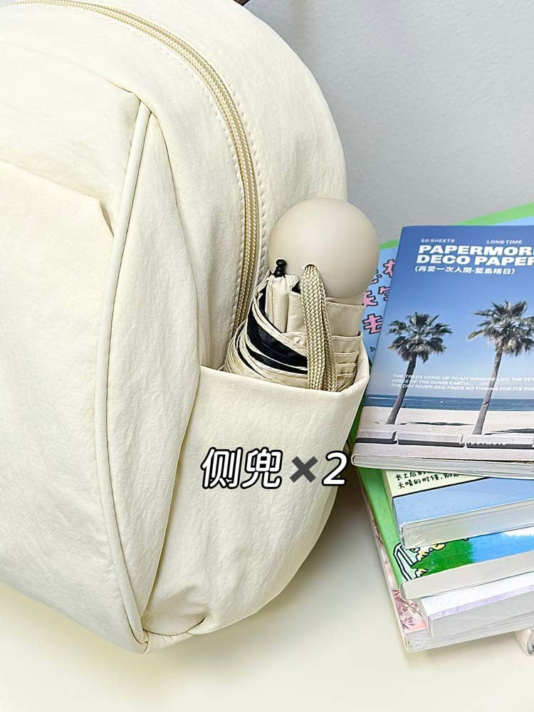 致青春|2025新款ins雙肩背包迷你小包女休閒戶外旅遊輕便大學生小型背包「1035-123」25.10-4