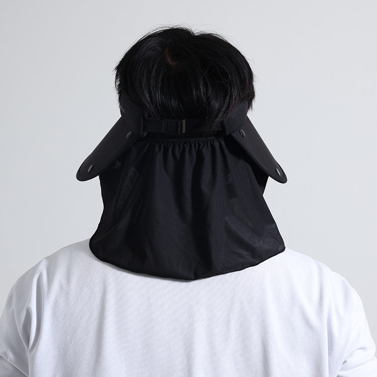 流行帽子|後護頸空頂黑膠防曬帽女夏季騎行百搭遮陽帽防曬防紫外線太陽帽子「C4003」24.05-4