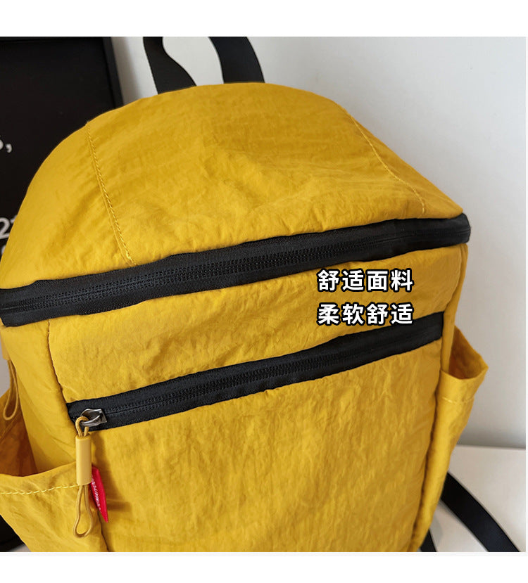 致青春|戶外旅行雙肩包女可折疊輕便運動背包男簡約休閒旅行大容量登山包「2569-123」25.09-3