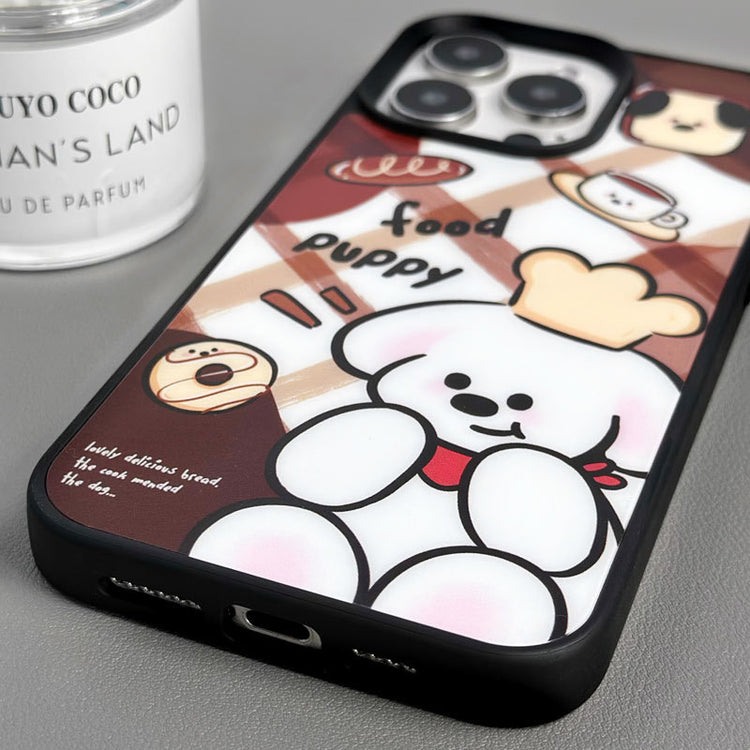 手機殼|蘋果16手機殼女iPhone15Promax可愛13磨砂黑框殼14Pro適用12「LR1182」24.10-2