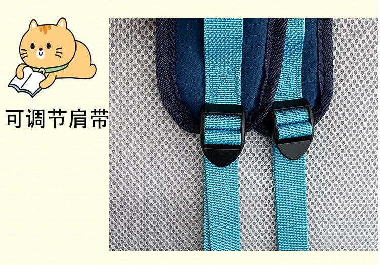 致青春|戶外登山包輕盈透氣大容量運動雙肩包小眾設計感學生書包「6219-128」25.09-3