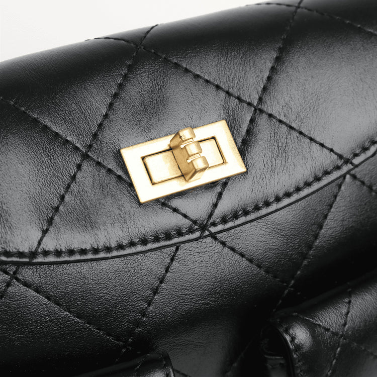 質感真皮|小香風菱格鏈條包頭層牛皮hobo鏈條腋下包郵差包口袋機車時尚百搭「3622」24.08-4