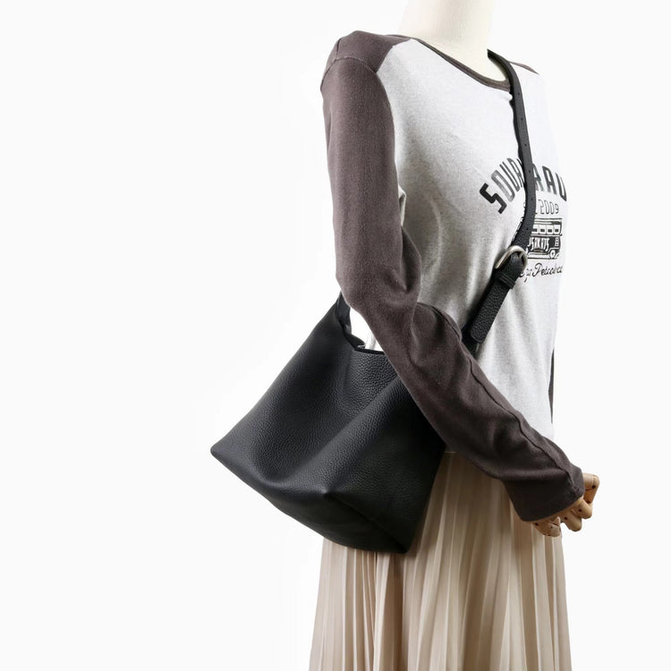 質感真皮|2025新頭層軟牛皮時尚百搭單肩斜背包高級感腋下包女包軟皮牛皮包「8315」25.09-4