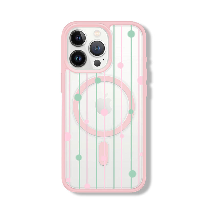 手機殼|11蘋果15手機殼適用12磁吸支架iPhone14磨砂磁吸13Promax女「LR1074」24.12-2