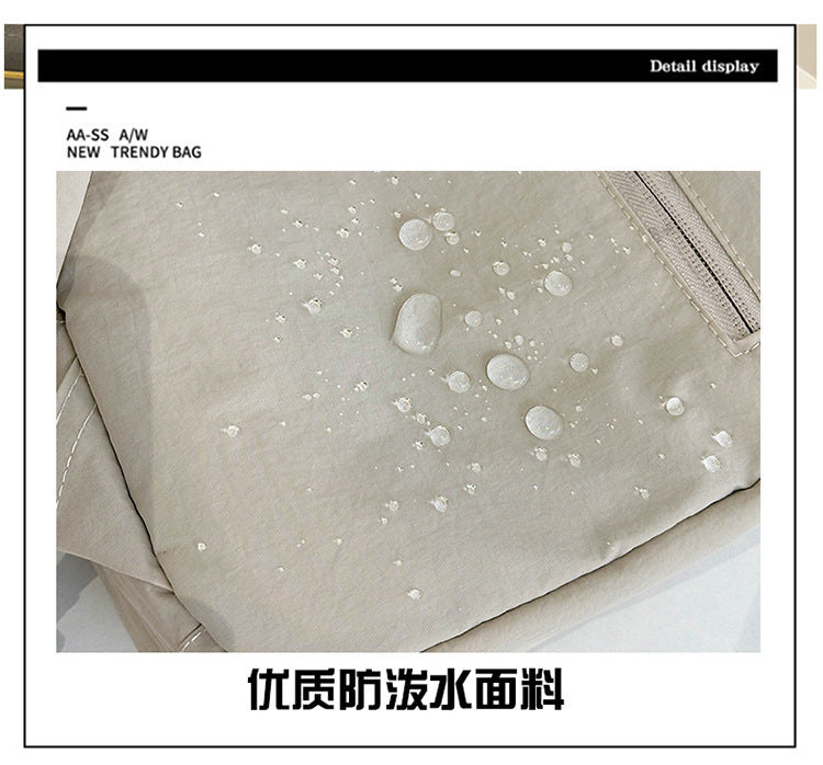 致青春|工裝風簡約單肩包2025跨國新款休閒ins男背包純色百搭斜背包批發「0997-122」25.03-4