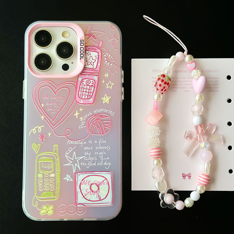 手機殼|蘋果15Promax手機殼適用13/12磨砂鐳射iPhone14pro11「WM0435」24.07