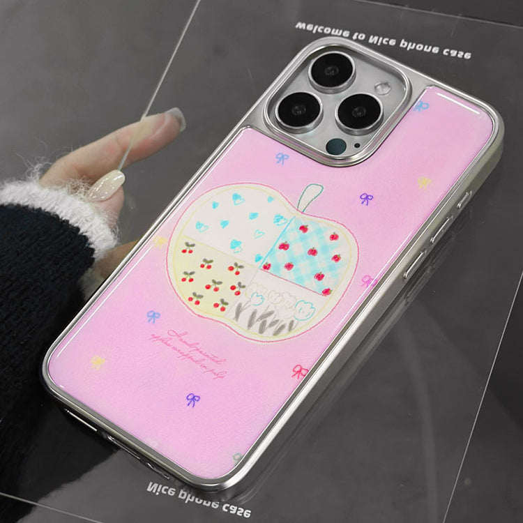 手機殼|蘋果16手機殼15ProMax電鍍銀邊滴膠適用iPhone14Pro高級感12「LR1570」25.04-4