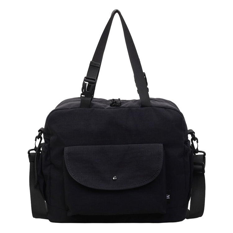 致青春|韓版拼接撞色韓版布包2025新款高級感大容量通勤單肩斜背包「8831-130」25.11-2