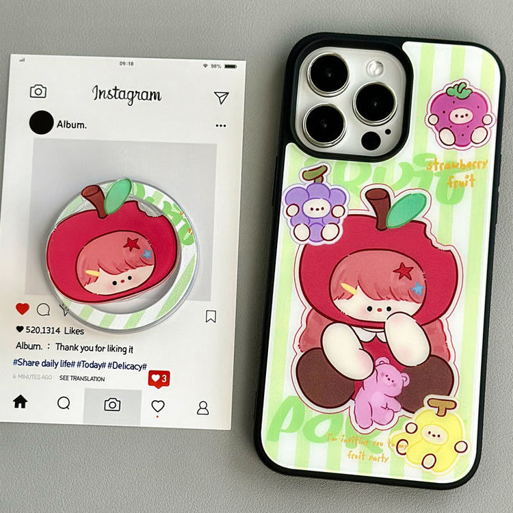 手機殼|蘋果16手機殼iPhone15磁吸磨砂黑框殼14Promax磁吸支架適用12「LR1000」24.10-1
