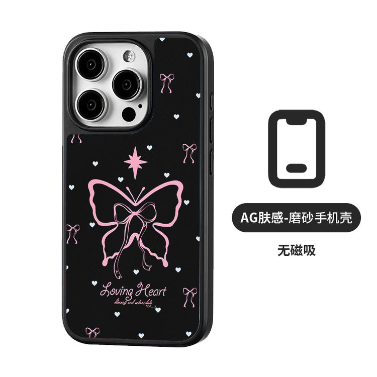 手機殼|蘋果16手機殼iPhone15pro適用ins風13Promax磁吸AG磨砂碳纖紋「LR1390」25.04-2