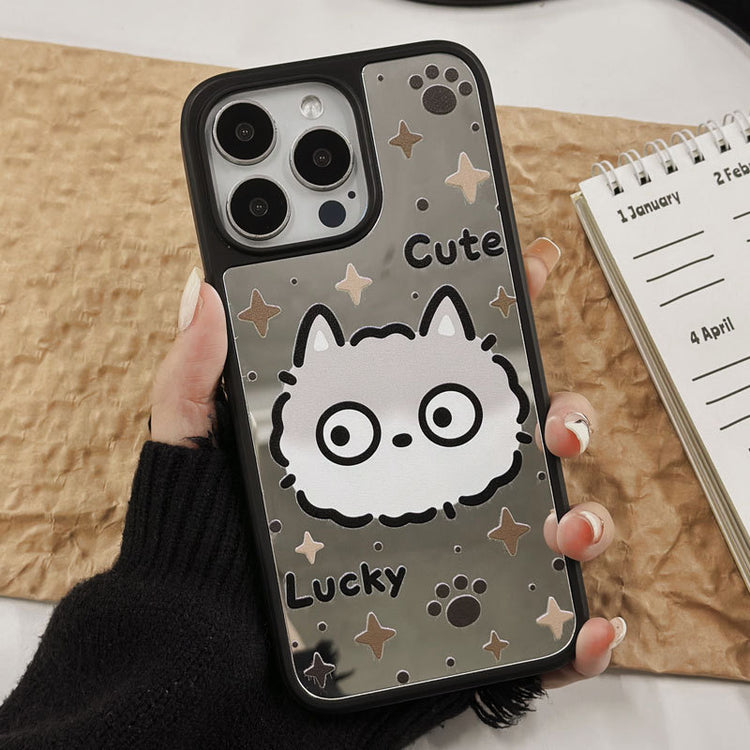手機殼|蘋果16手機殼13鏡面碳纖紋殼14適用iPhone15華為mate60保護套「WYB1031」25.03-1
