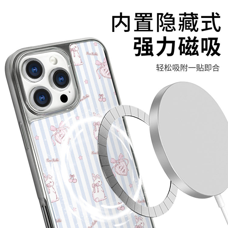 手機殼|蘋果16手機殼iPhone14磁吸AG磨砂碳纖紋13Pro適用小米15/14「LR1381」25.05-2