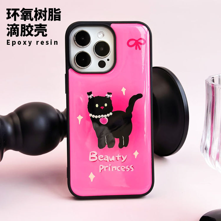 手機殼|蘋果13手機殼適用滴膠殼iPhone14pro卡通13Promax華為mate60「WL0157」24.08-3