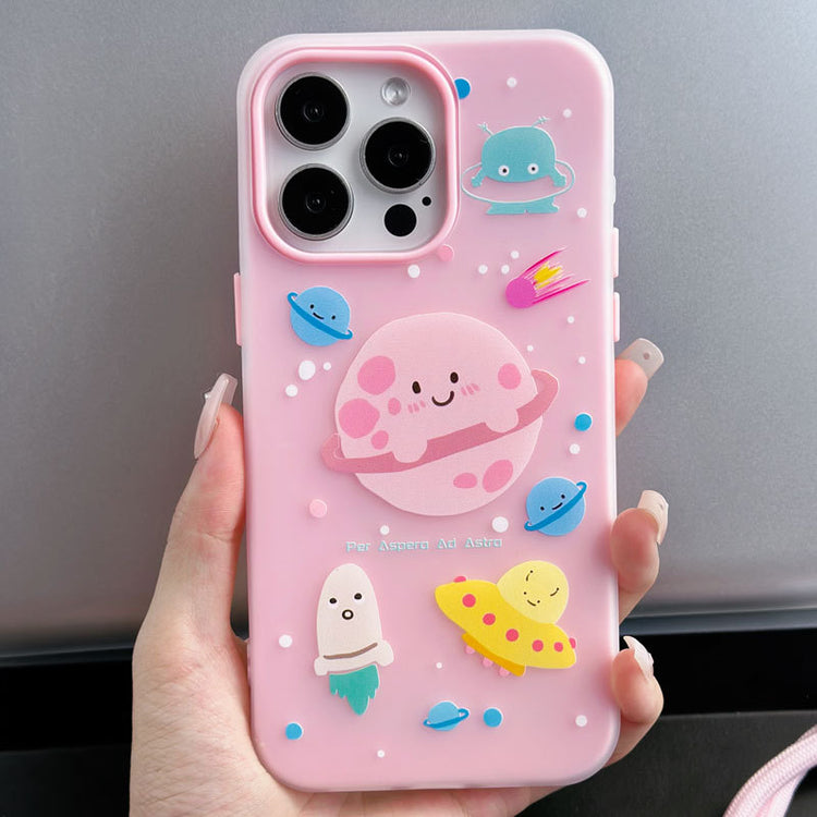 手機殼|蘋果16pro手機殼iPhone15max適用12卡通11膚感果凍14/13手繩「WL0296」25.01-2