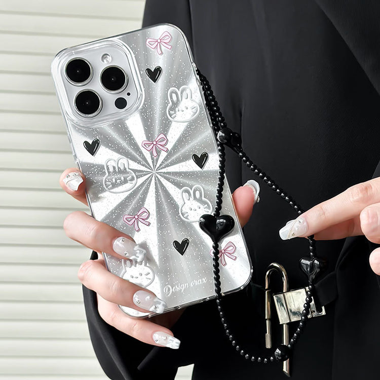 手機殼|蘋果15手機殼女iPhone14卡紙11適用12羽紗13Pro大孔透明78xs「WYB0851」24.07
