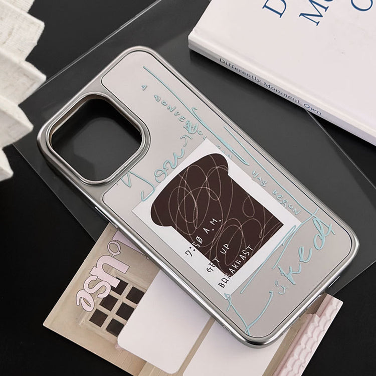 手機殼|蘋果16promax磁吸手機殼14Pro適用iPhone15plus鏡面碳纖紋12「LR1995」25.09-2