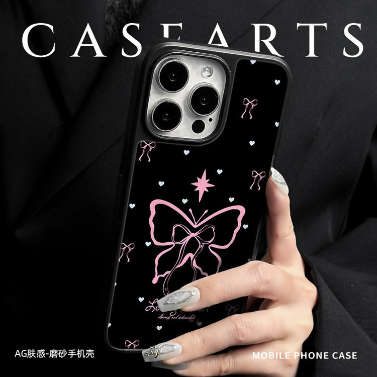 手機殼|蘋果16手機殼iPhone15pro適用ins風13Promax磁吸AG磨砂碳纖紋「LR1390」25.04-2