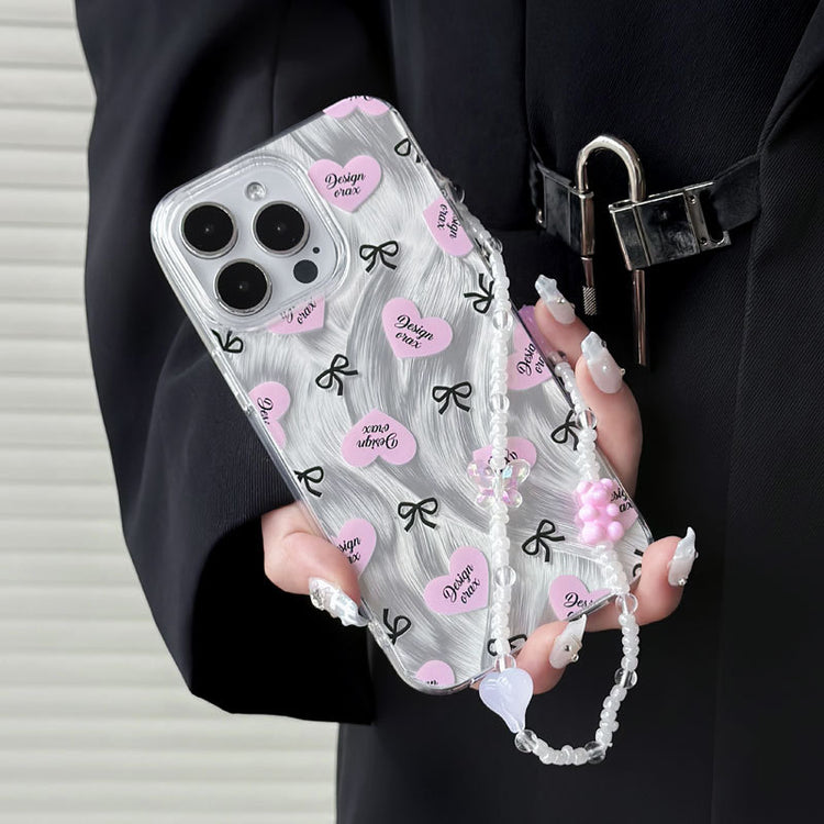 手機殼|iPhone15Pro羽紗手機殼女蘋果13/14適用12大孔透明11Promax「WYB0852」24.07